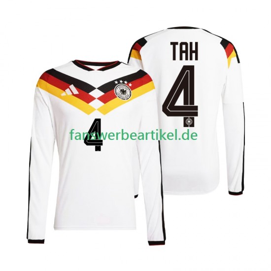 Jonathan Tah 4 Trikot Deutschland Herren Heimausrüstung WM 2026 Langarm