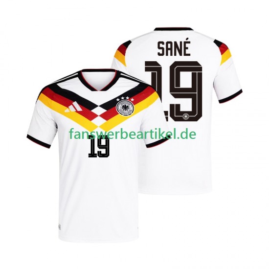 Leroy Sane 19 Trikot Deutschland Herren Heimausrüstung WM 2026 Kurzarm