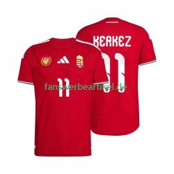 Kerkez 11 Trikot Ungarn Herren Heimausrüstung WM 2026 Kurzarm