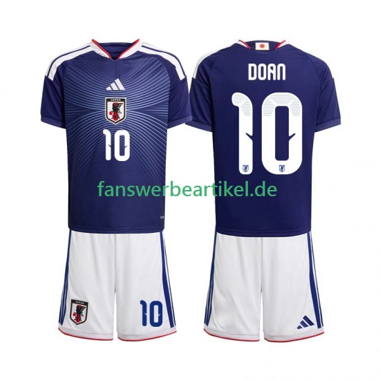 Ritsu Doan 10 Trikot Japan Kinder Heimausrüstung WM 2026 Kurzarm
