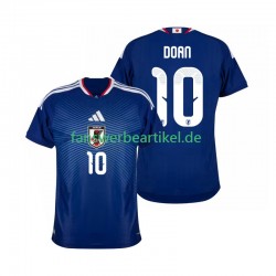 Ritsu Doan 10 Trikot Japan Herren Heimausrüstung WM 2026 Kurzarm