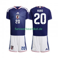 Kubo 20 Trikot Japan Kinder Heimausrüstung WM 2026 Kurzarm