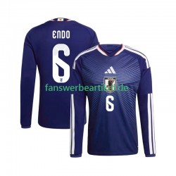 Wataru Endo 6 Trikot Japan Herren Heimausrüstung WM 2026 Langarm