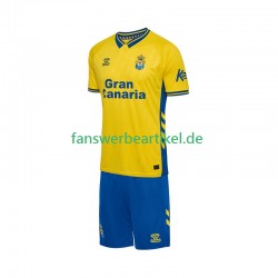 Las Palmas Trikot Kinder Heimausrüstung 2025-2026 Kurzarm
