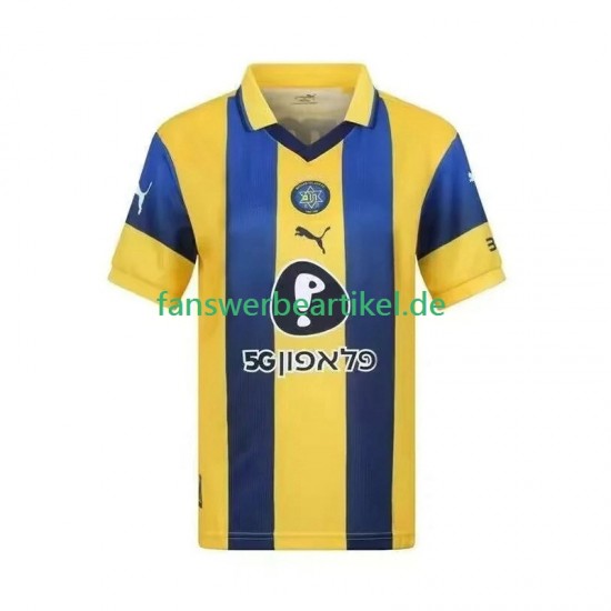 Maccabi Tel Aviv Trikot Herren Heimausrüstung 2025-2026 Kurzarm