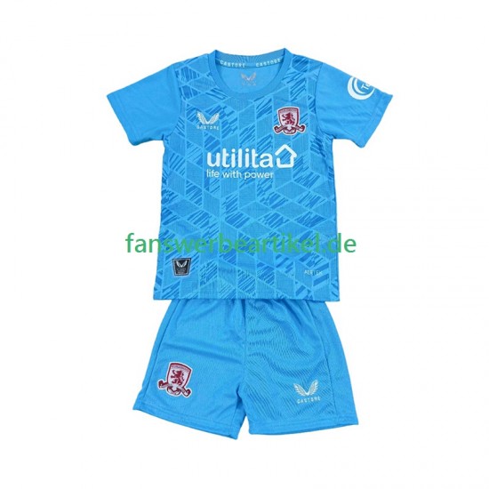 Torwart Trikot Middlesbrough Kinder Heimausrüstung 2025-2026 Kurzarm