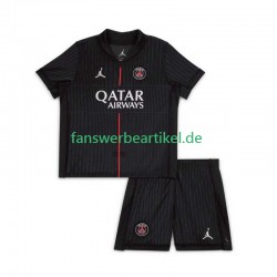 Trikot Paris Saint-Germain Kinder Viertes ausrüstung 2025-2026 Kurzarm