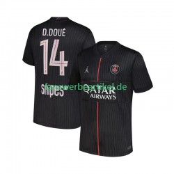 Desire Doue 14 Trikot Paris Saint-Germain Herren Viertes ausrüstung 2025-2026 Kurzarm