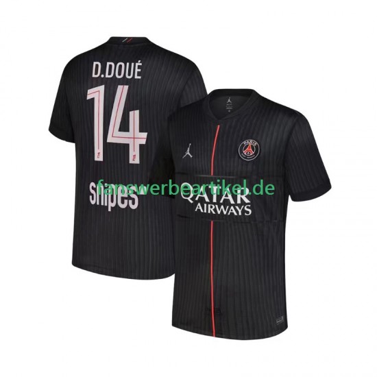 Desire Doue 14 Trikot Paris Saint-Germain Herren Viertes ausrüstung 2025-2026 Kurzarm