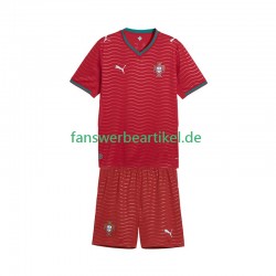 Trikot Portugal Kinder Heimausrüstung WM 2026 Kurzarm