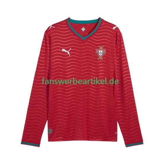 Trikot Portugal Herren Heimausrüstung WM 2026 Langarm