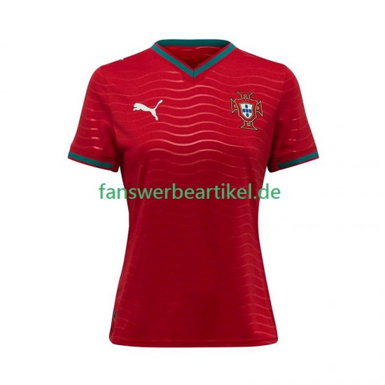 Trikot Portugal Dame Heimausrüstung WM 2026 Kurzarm
