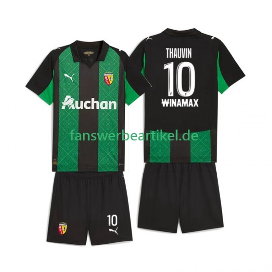 Florian Thauvin 10 Trikot RC Lens Kinder Auswärtsausrüstung 2025-2026 Kurzarm