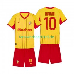 Florian Thauvin 10 Trikot RC Lens Kinder Heimausrüstung 2025-2026 Kurzarm