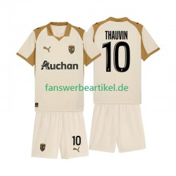 Florian Thauvin 10 Trikot RC Lens Kinder Ausweich ausrüstung 2025-2026 Kurzarm
