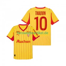 Florian Thauvin 10 Trikot RC Lens Herren Heimausrüstung 2025-2026 Kurzarm