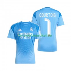 Thibaut Courtois 1 Torwart Trikot Real Madrid Herren Heimausrüstung 2025-2026 Kurzarm