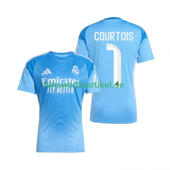 Thibaut Courtois 1 Torwart Trikot Real Madrid Herren Heimausrüstung 2025-2026 Kurzarm