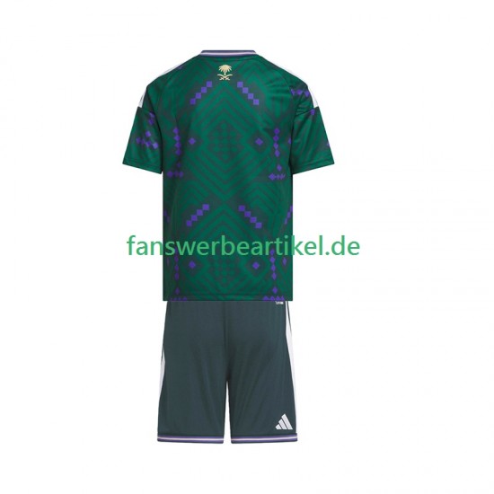 Trikot Saudi-Arabien Kinder Heimausrüstung WM 2026 Kurzarm