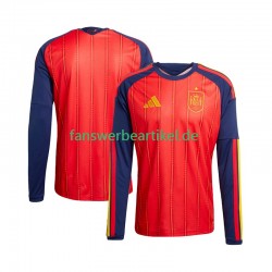 Trikot Spanien Herren Heimausrüstung WM 2026 Langarm