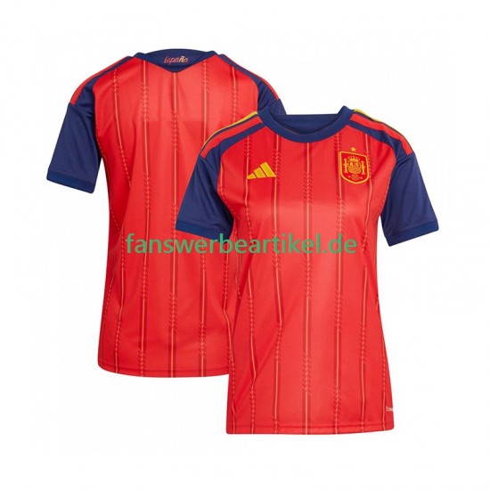 Trikot Spanien Dame Heimausrüstung WM 2026 Kurzarm