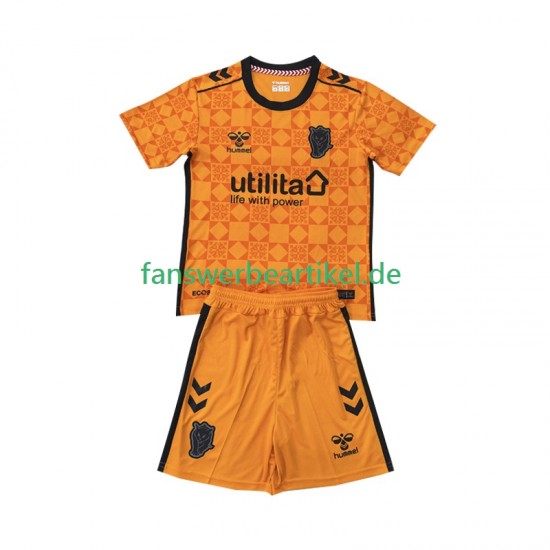 Sunderland Torwart Trikot Kinder Ausweich ausrüstung 2025-2026 Kurzarm