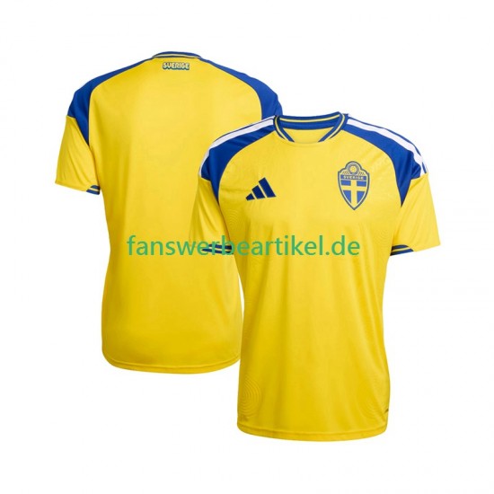 Trikot Schweden Herren Heimausrüstung 2026 Kurzarm