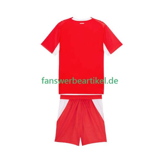 Trikot Schweiz Kinder Heimausrüstung WM 2026 Kurzarm