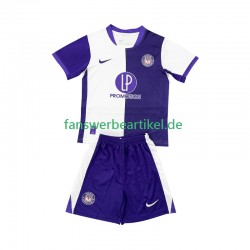 Toulouse Trikot Kinder Heimausrüstung 2025-2026 Kurzarm