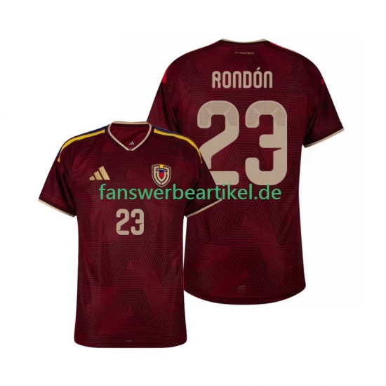 Salomon Rondon 23 Trikot Venezuela Herren Heimausrüstung 2026 Kurzarm