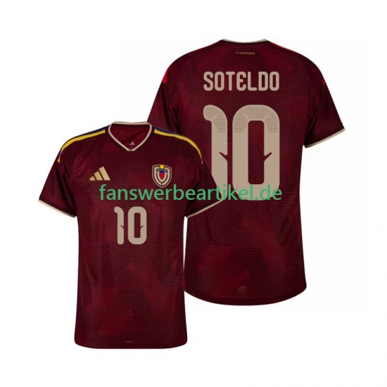 Yeferson Soteldo 10 Trikot Venezuela Herren Heimausrüstung 2026 Kurzarm
