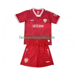 Trikot VfB Stuttgart Kinder Auswärtsausrüstung 2025-2026 Kurzarm