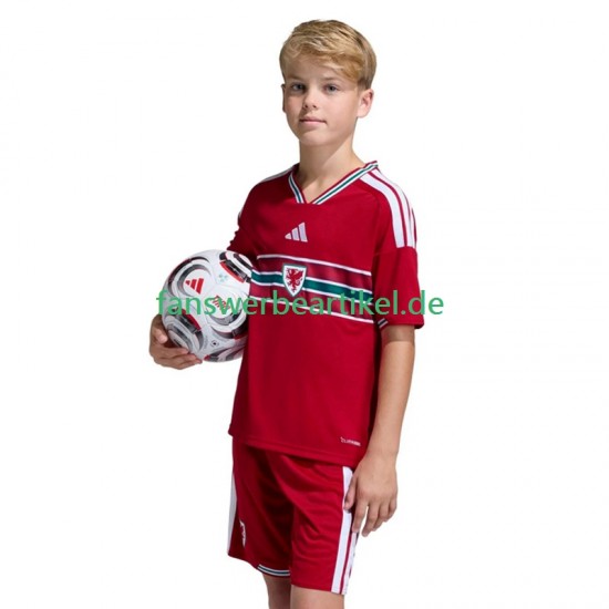 Trikot Wales Kinder Heimausrüstung 2026 Kurzarm