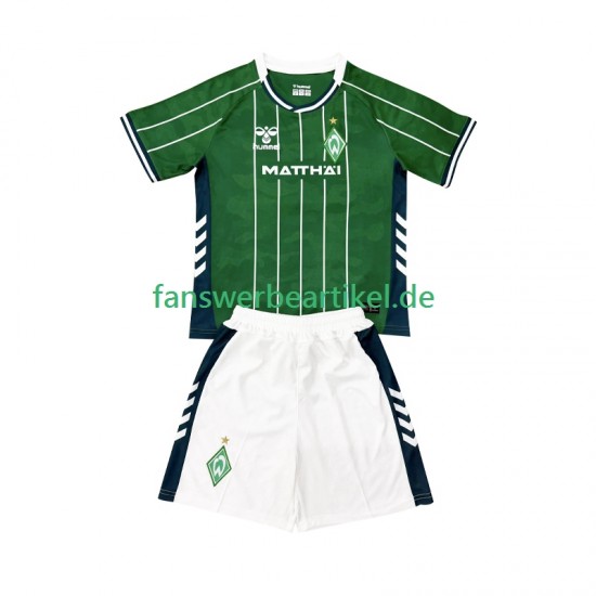 Trikot Werder Bremen Kinder Heimausrüstung 2025-2026 Kurzarm