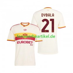 Paulo Dybala 21 Trikot AS Rom Herren Auswärtsausrüstung 2026-2027 Kurzarm
