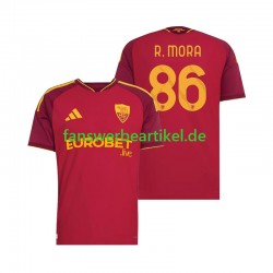 Rodrigo Mora 86 Trikot AS Rom Herren Heimausrüstung 2026-2027 Kurzarm