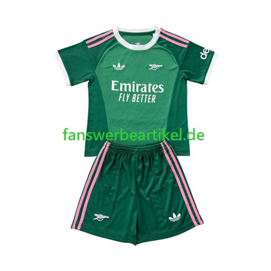 Torwart Trikot Arsenal Kinder Ausweich ausrüstung 2026-2027 Kurzarm