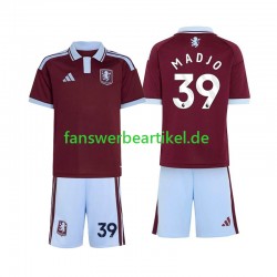 Brian Madjo 39 Trikot Aston Villa Kinder Heimausrüstung 2026-2027 Kurzarm