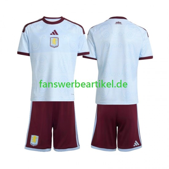 Trikot Aston Villa Kinder Ausweich ausrüstung 2026-2027 Kurzarm