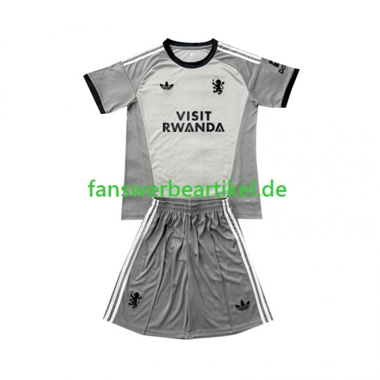 Torwart Trikot Aston Villa Kinder Viertes ausrüstung 2026-2027 Kurzarm