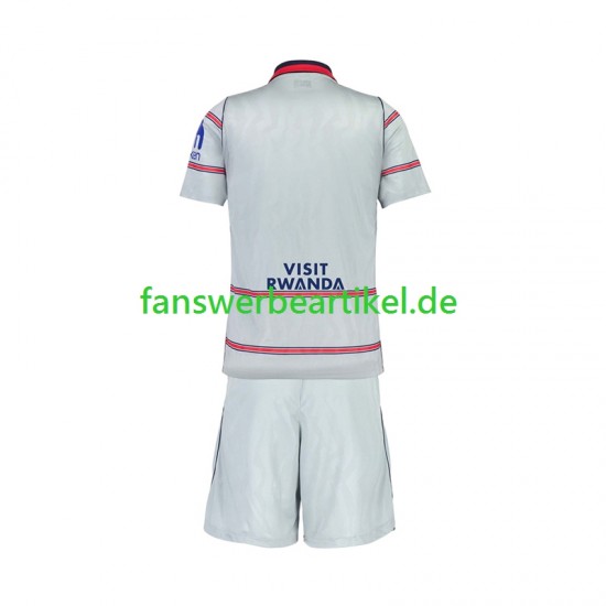 Trikot Atlético Madrid Kinder Ausweich ausrüstung 2026-2027 Kurzarm
