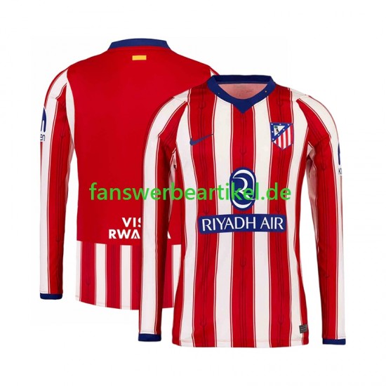 Trikot Atlético Madrid Herren Heimausrüstung 2026-2027 Langarm