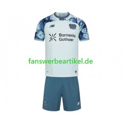 Trikot Bayer 04 Leverkusen Kinder Auswärtsausrüstung 2026-2027 Kurzarm