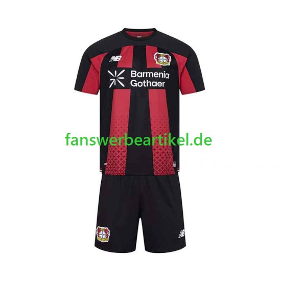 Trikot Bayer 04 Leverkusen Kinder Heimausrüstung 2026-2027 Kurzarm