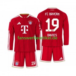 Alphonso Davies 19 Trikot FC Bayern München Kinder Heimausrüstung 2026-2027 Langarm