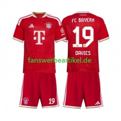Alphonso Davies 19 Trikot FC Bayern München Kinder Heimausrüstung 2026-2027 Kurzarm