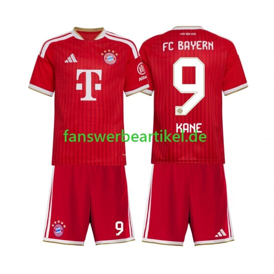 Harry Kane 9 Trikot FC Bayern München Kinder Heimausrüstung 2026-2027 Kurzarm