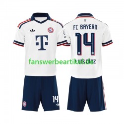Luis Diaz 14 Trikot FC Bayern München Kinder Auswärtsausrüstung 2026-2027 Kurzarm
