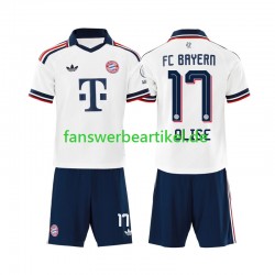 Michael Olise 17 Trikot FC Bayern München Kinder Auswärtsausrüstung 2026-2027 Kurzarm