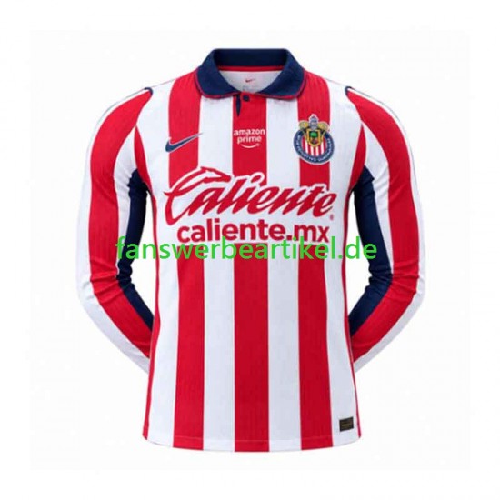 Trikot Deportivo Guadalajara Herren Heimausrüstung 2026-2027 Langarm